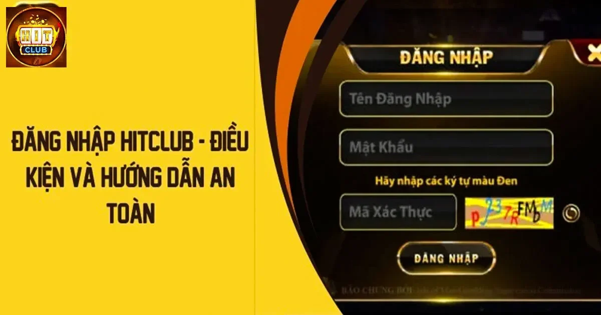 Quy trình đăng nhập Hitclub