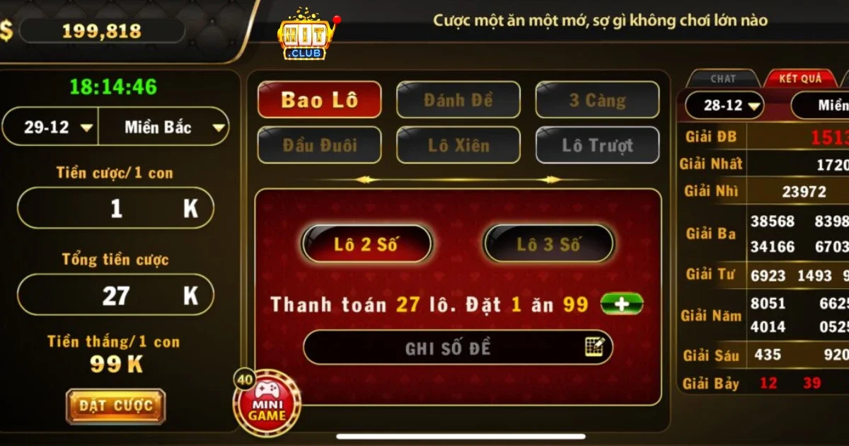 Hướng dẫn cách chơi lô đề Hitclub